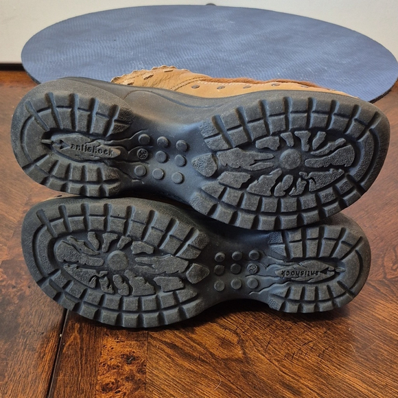 Romika Brown Moccasins Leather Slip-On Comfort (#1687) Vintage Calfhide Sz.7 - Picture 11 of 16